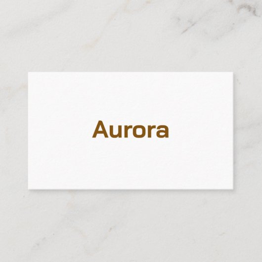 Carte de visite simple moderne (Devant)