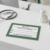 Carte De Visite Simple, Moderne, Code QR Hôpital Vétérinaire