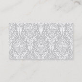 CARTE DE VISITE simple moderne damé (Dos)