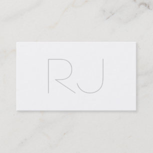 Carte de visite simple moderne professionnel