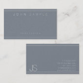 Carte De Visite Simple moderne professionnel élégant luxe (Devant / Derrière)