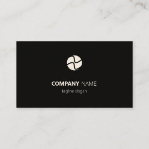 Carte De Visite Simple Noir Et Blanc