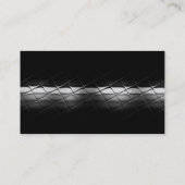 Carte de visite simple noir gris blanc clair (Dos)