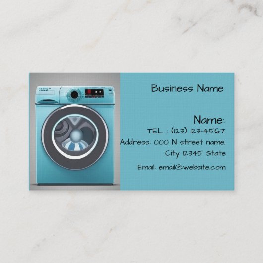 Carte de visite SIMPLE PERSONNALISÉ (Devant)