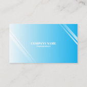 Carte de visite simple personnalisé (Dos)