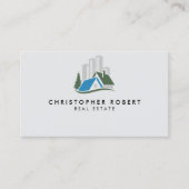 Carte de visite simple pour immobilier (Devant)