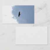carte de visite simple pourtant puissant - aigle (Devant / Derrière)