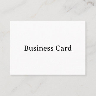 Carte De Visite Simple Professional Squared Mighty 3,5" x 2,5"