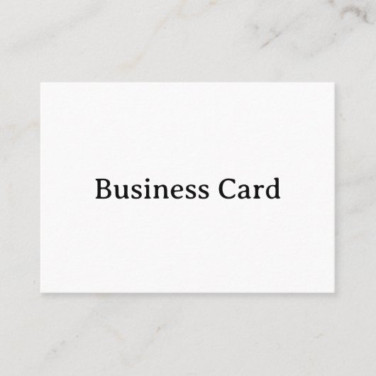 Carte De Visite Simple Professional Squared Mighty 3,5" x 2,5" (Devant)