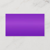 Carte de visite simple, simple, élégant et violet. (Dos)