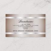 Carte De Visite Simplement Calligraphie Lettrant (Dos)