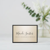 CARTE DE VISITE SIMPLEMENT CHAMPAGNE (Debout devant)