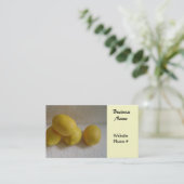 Carte De Visite Simplement des citrons (Debout devant)