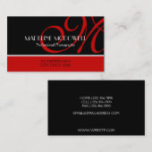 Carte De Visite Simplement réussi (Devant / Derrière)