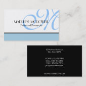 Carte De Visite Simplement réussi (Devant / Derrière)