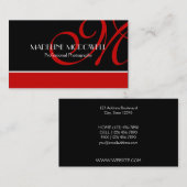 Carte De Visite Simplement réussi (Devant / Derrière)