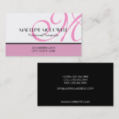 Carte De Visite Simplement réussi (Devant / Derrière)