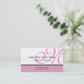 Carte De Visite Simplement réussi (Debout devant)