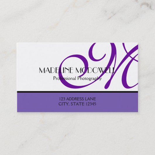 Carte De Visite Simplement réussi (Devant)