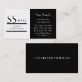 Carte De Visite Simplement réussi (Devant / Derrière)