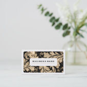 Carte De Visite Simples Parties scintillant d'or (Debout devant)