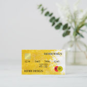 Carte De Visite Simplicité De L'Or (Debout devant)