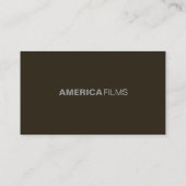 Carte De Visite Simplicité VIII (Dos)