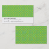 CARTE DE VISITE :: simpliste-motif 2L (Devant / Derrière)