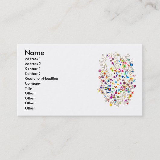 Carte De Visite Sing_A_Song (Devant)