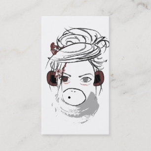 Carte De Visite singe.