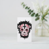 Carte De Visite singe de dia de los muertos (Debout devant)