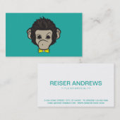 Carte De Visite singe identica (Devant / Derrière)