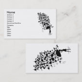 Carte De Visite Singin sous la pluie (Devant / Derrière)
