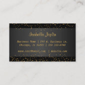 Carte De Visite Sips de vin et lèvres Rosey - Dusty Rose (Dos)