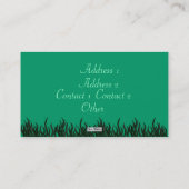 Carte De Visite Sirène (Dos)