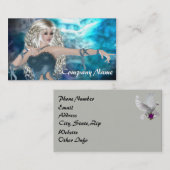 Carte De Visite Sirène Sky Imaginaire (Devant / Derrière)