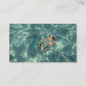 Carte De Visite Sirène sous-marine (Dos)