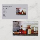 Carte De Visite Sirop de Rhubarb (Devant / Derrière)