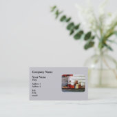 Carte De Visite Sirop de Rhubarb (Debout devant)