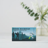 Carte De Visite Site commercial de construction | Constructeur (Debout devant)