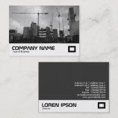 Carte De Visite Site de construction (Devant / Derrière)