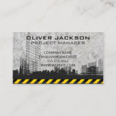 Carte De Visite Site de construction | Architecture (Devant)