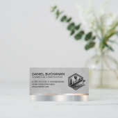 Carte De Visite Site de construction | Constructeur commercial (Debout devant)