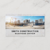 Carte De Visite Site de construction | Constructeurs | Immobilier (Devant)