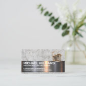 Carte De Visite Site de construction | Développeur de propriété (Debout devant)