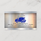 Carte De Visite Site de construction et véhicule (Dos)