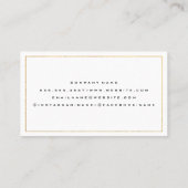 Carte De Visite Site de construction | Wrench de retenue de travai (Dos)