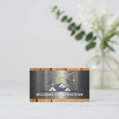 Carte De Visite Site de travaux de construction | Développement im (Debout devant)