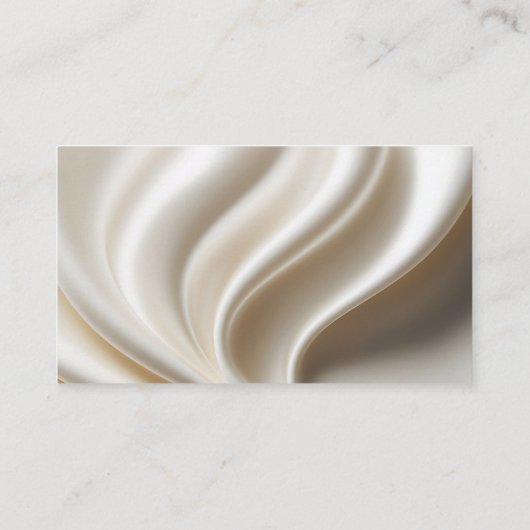 Carte De Visite Site en ligne RSVP QR Code ivoire blanc satin (Dos)