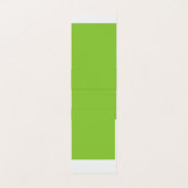Carte De Visite Site Web avec un Arrière - plan vert et une fronti (Intérieur déplié)